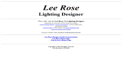 Desktop Screenshot of leerose.com